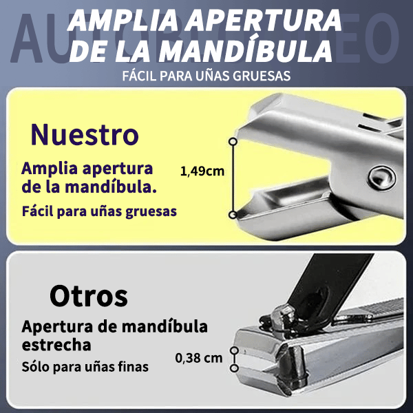 Cortaúñas De Acero Inoxidable Ultra afilados | Kharess